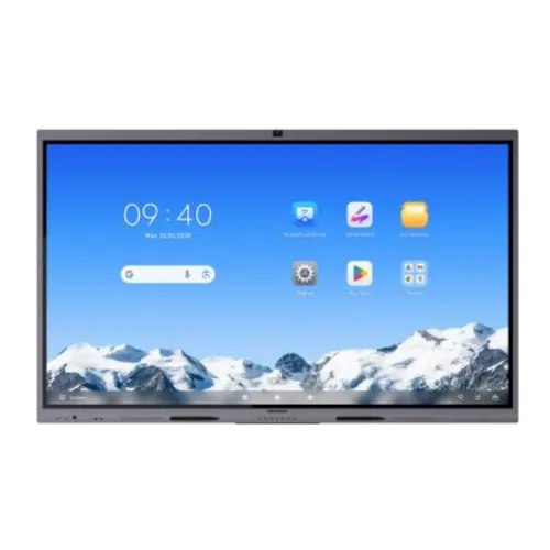 Hikvision DS-D5C75RB/B2L 75″ 4K UHD Android Interactive Flat Panel Display with 48MP AI Camera